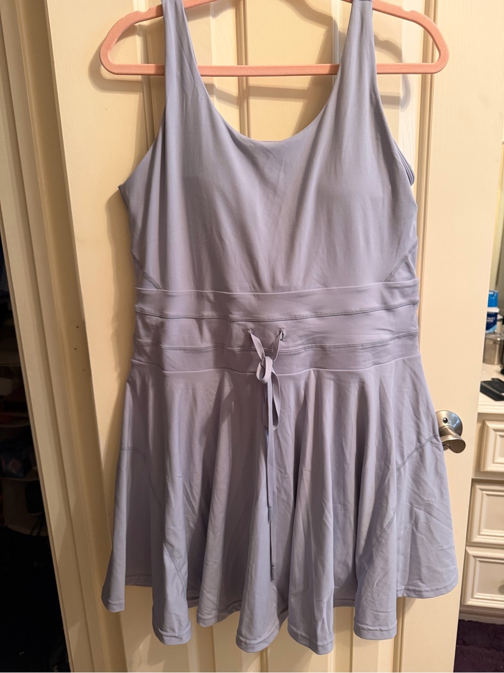 NWT Popflex twirl dress. Country blue - 2x.